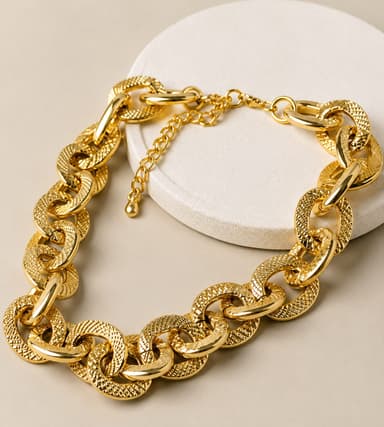 Colar Elos de Ouro miniatura 2