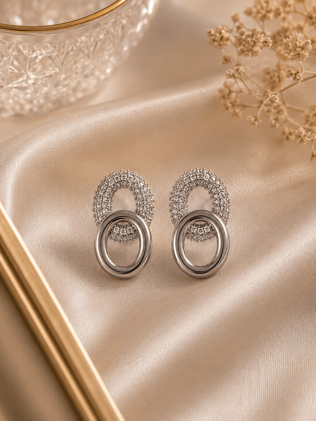 Brinco Silver Glam